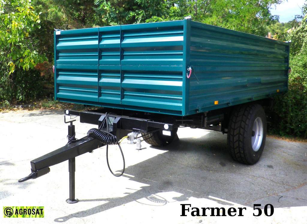  FARMER 5 t egytengelyes légfékes pótkocsi